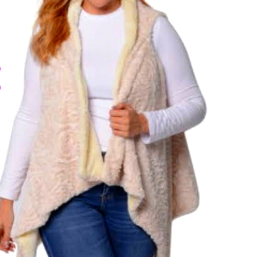 BEIGE VEST - Picture 2 of 3